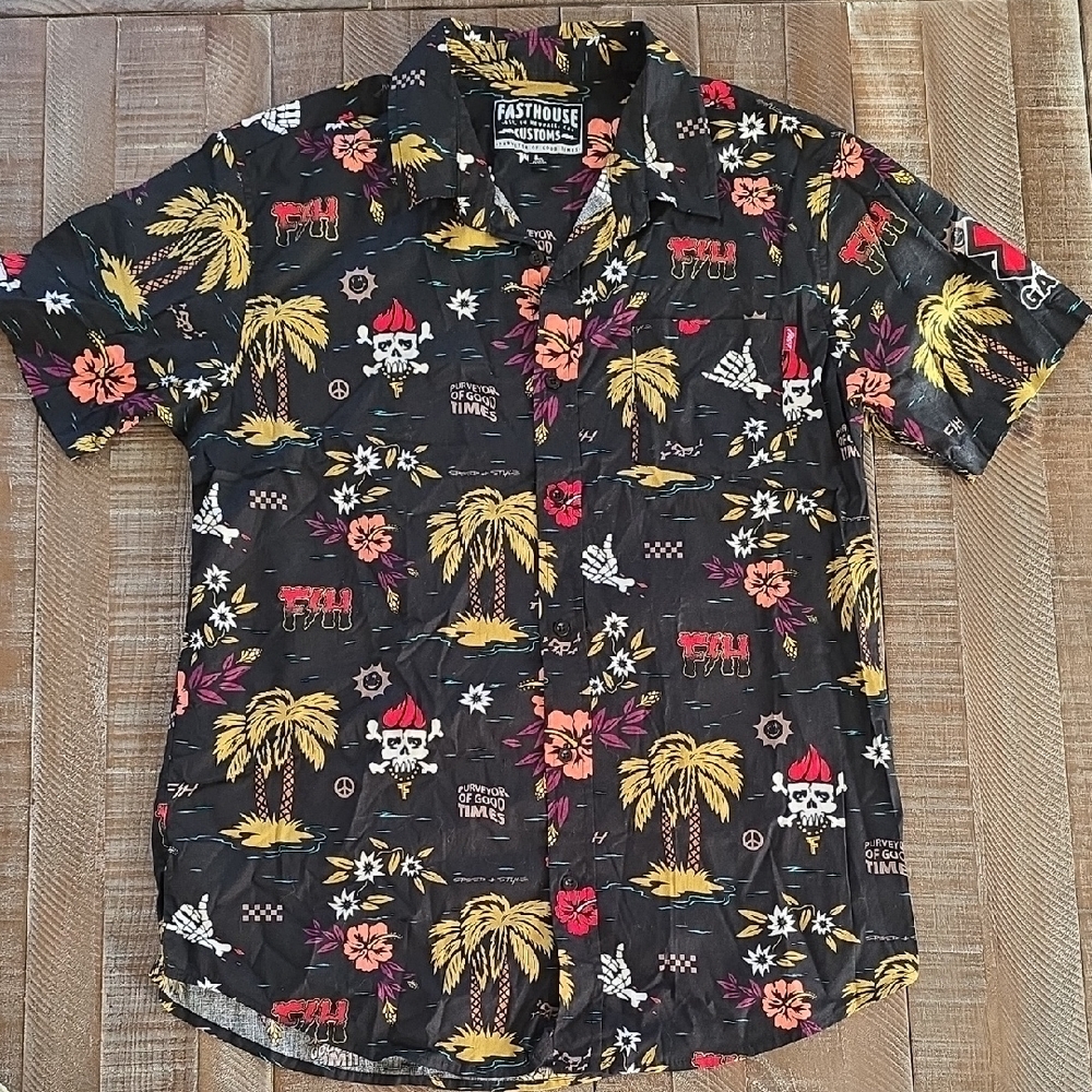 X Games Fasthouse Button Down Shirt